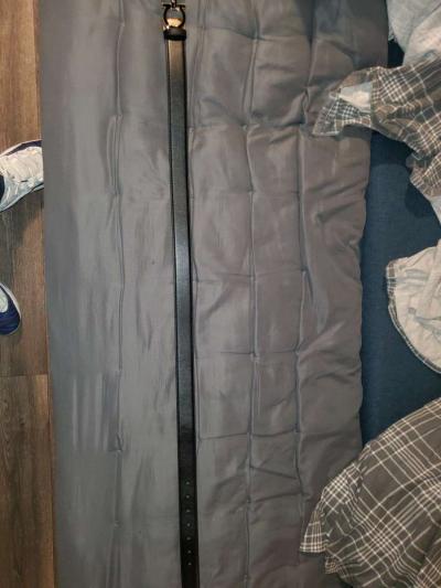 Ferragamo logo leather belt - Thumbnail 2