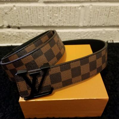 LV Designer Belt Brown - Thumbnail 2