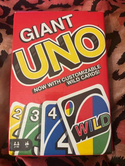 Giant uno cards - Thumbnail 1