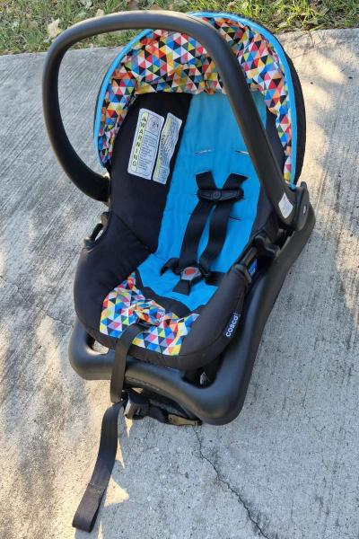 Cosco Light n Comfy DX LX Car Seat Blue - Thumbnail 2