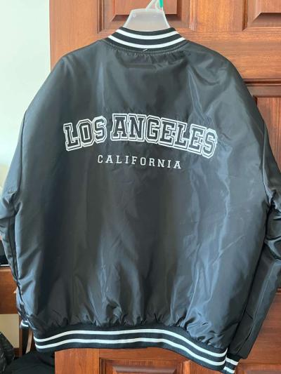Varsitystyle Bomber Jacket - Thumbnail 2