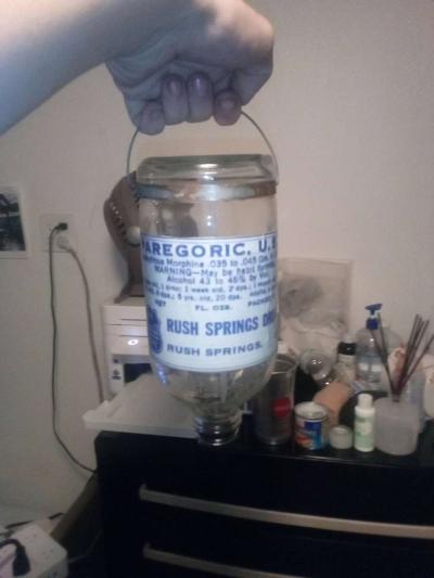 Morphine IV Bottle Vintage Replica - Thumbnail 2