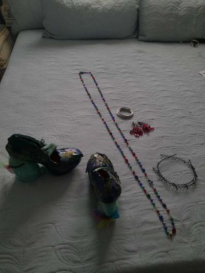 Bundle Prom formal prom dress shoes and accessories - Thumbnail 2