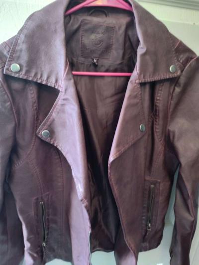 Womens leather jacket - Thumbnail 4
