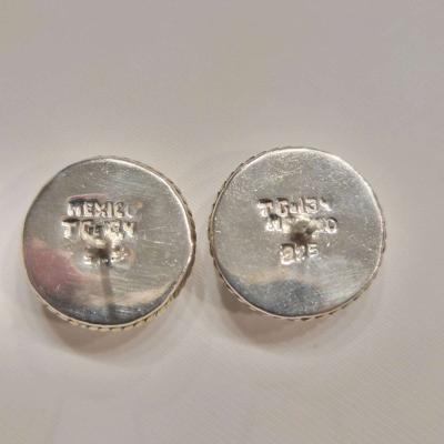 sterling silver 925 Thailand drop Ball Earrings - Thumbnail 3