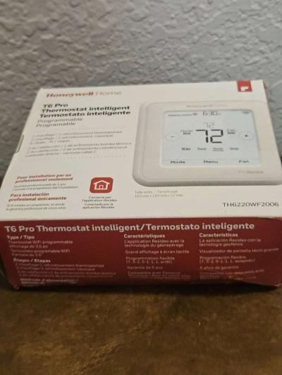 Honeywell Home T6 Pro Smart Thermostat - Thumbnail 5