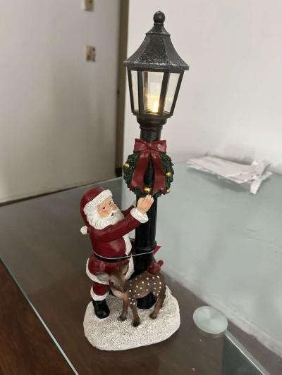 SANTA LANTERN 1476INCH - Thumbnail 1