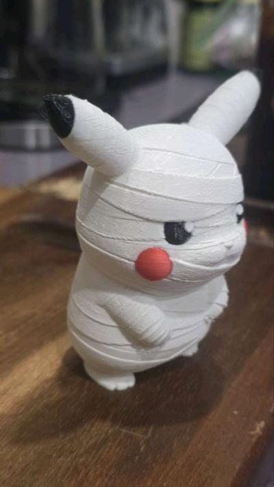 Pokemon Pikachu Mummy Figure - Thumbnail 4