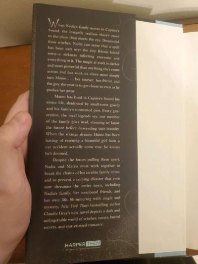 Spellcaster by Claudia Gray Hardcover - Thumbnail 3