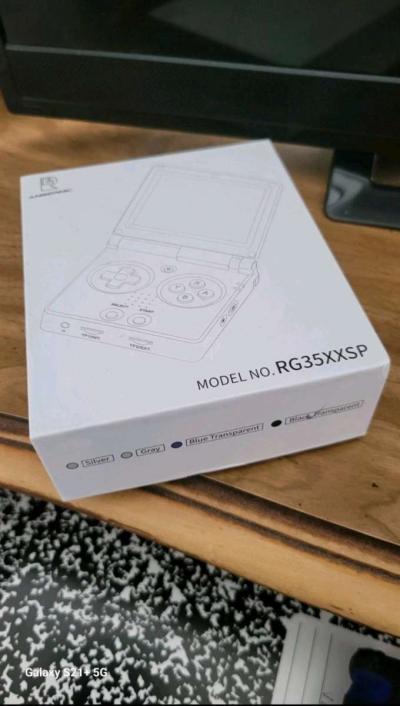 NEW Gameboy Advanced SP anbernic Clear Black - Thumbnail 2