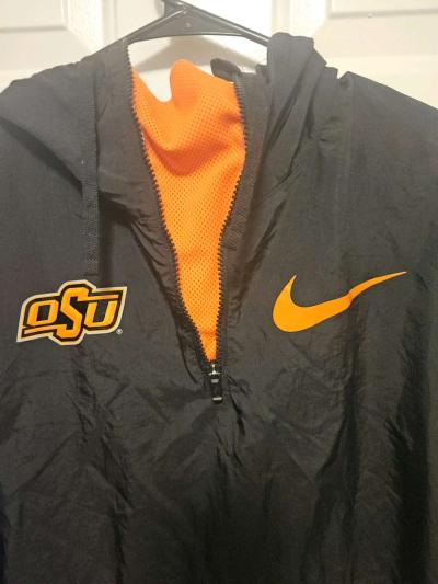 Vtg Rare Nike Oklahoma State Jacket - Thumbnail 2