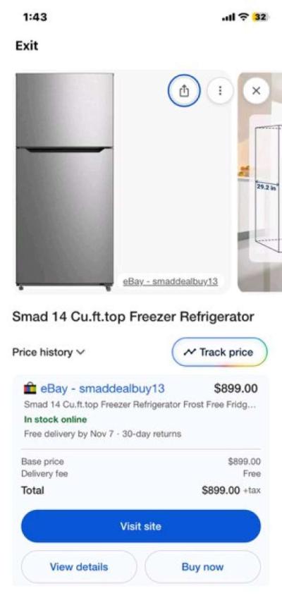 top freez refrigerator - Thumbnail 2