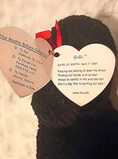This is Gigi and She is a Beanie Baby Collectable - Thumbnail 2