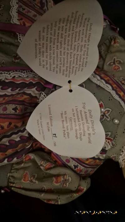 Dolly Dingle Pig Doll Bette Ball Goebel limited edition - Thumbnail 6