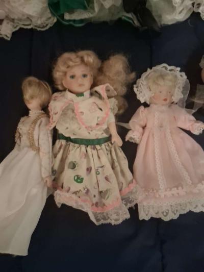 vintage ceramic dolls - Thumbnail 3