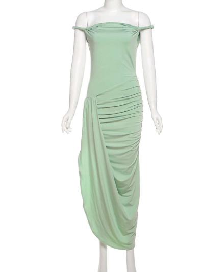 Elegant Sexy Solid woman dress Size small medium large - Thumbnail 5