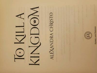 To Kill a Kingdom by Alexandra Christo Like New Hardcover - Thumbnail 6