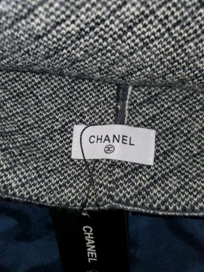 Chanel logo print knit hat - Thumbnail 2