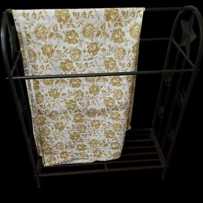 Rustic Metal Quilt Rack 3Tier Display Stand Western Star Tex - Thumbnail 4