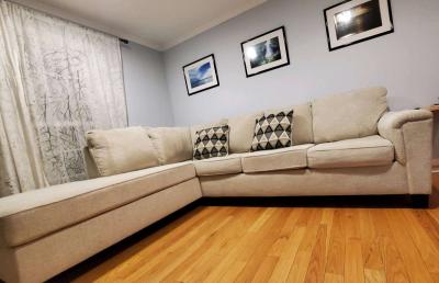 Beige Sectional Sofa - Thumbnail 3