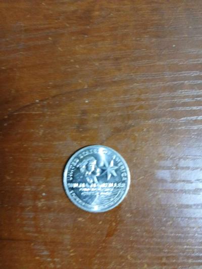 The 2022D Wilma mankiller quarter rare error coin - Thumbnail 4