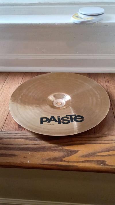Paiste Sound Formula Reflector 16 Full Crash Cymbal  Rare Di - Thumbnail 2