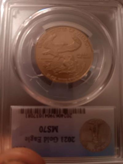 eagle medal half oz - Thumbnail 2