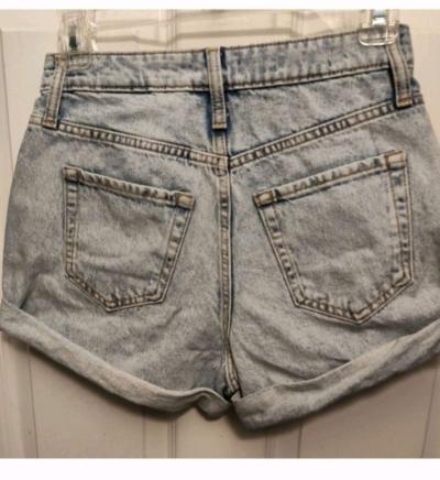 Wild Fable Faded Blue Jean Shorts - Thumbnail 2