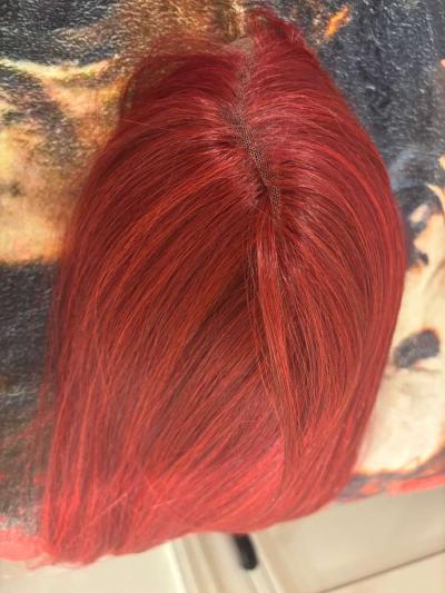 Red lace frontal wig - Thumbnail 5