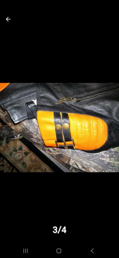 New harley davidson leather racing jacket - Thumbnail 3