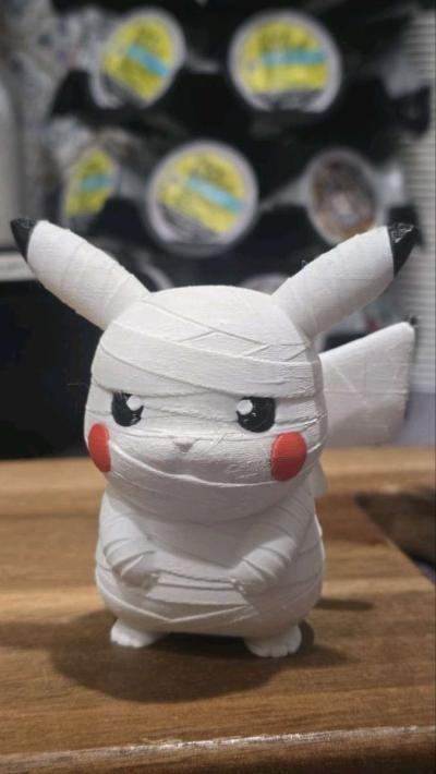 Pokemon Pikachu Mummy Figure - Thumbnail 2