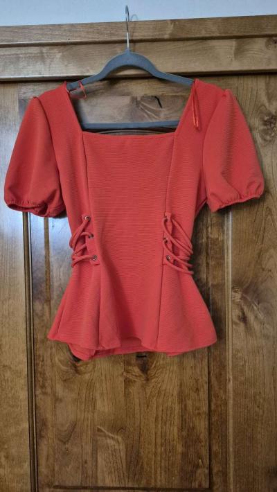 Meraki Coral Blouse - Thumbnail 2