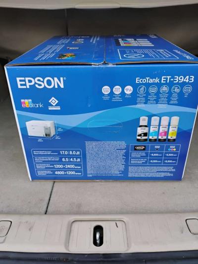Epson EcoTank 3943 Inkjet Printer - Thumbnail 3