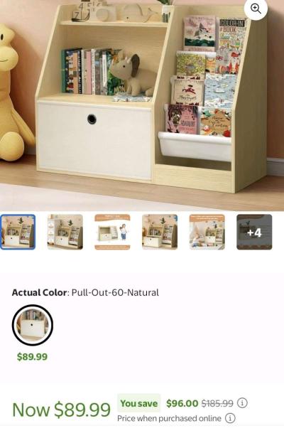 Toddler bookshelf  Toy Storage - Thumbnail 2