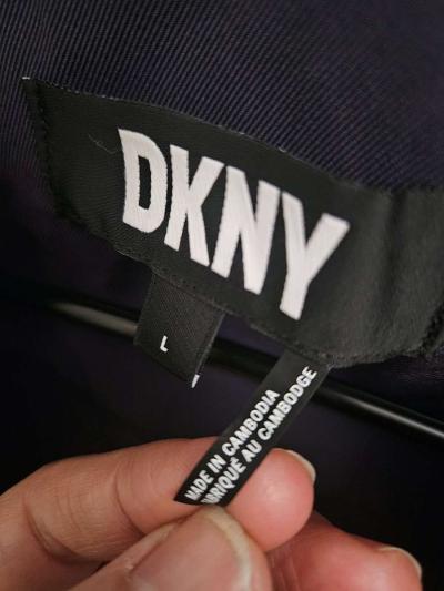 DKNY Original Highend DKNY Jacket  Modern Design with Waist - Thumbnail 6