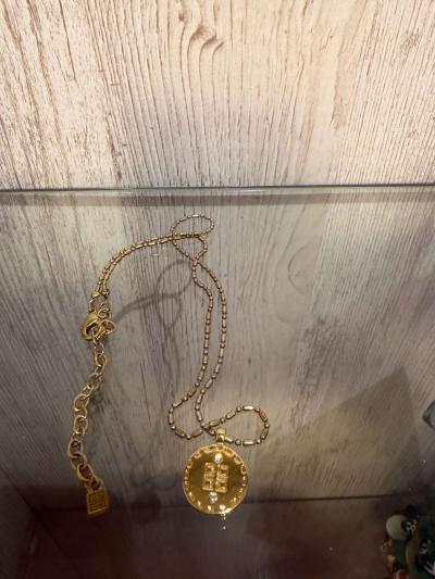 Givenchy gold tone necklace - Thumbnail 2