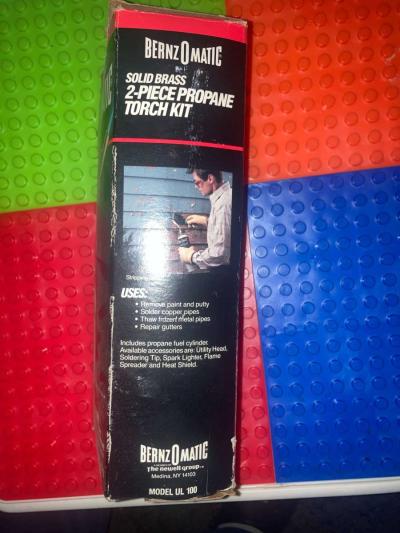 Bernzomatic UL100 Classic Brass Torch Kit - Thumbnail 2