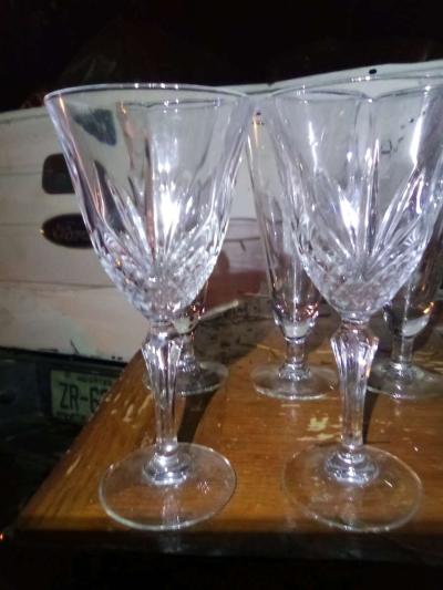 Set of 4 crystal glasses - Thumbnail 2