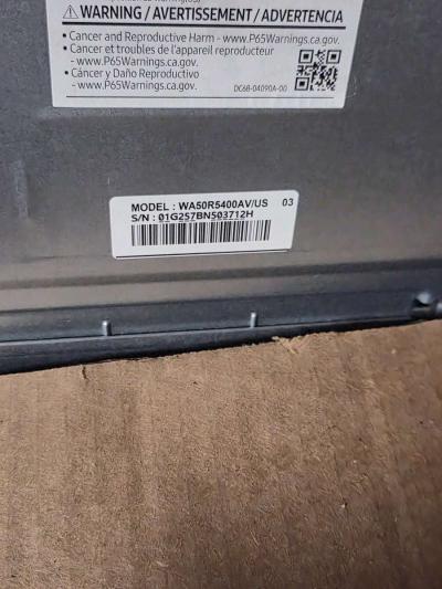 Samsung front load washer - Thumbnail 4