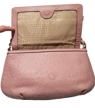 Kate Spade Joleen Ostrich Purse - Thumbnail 3
