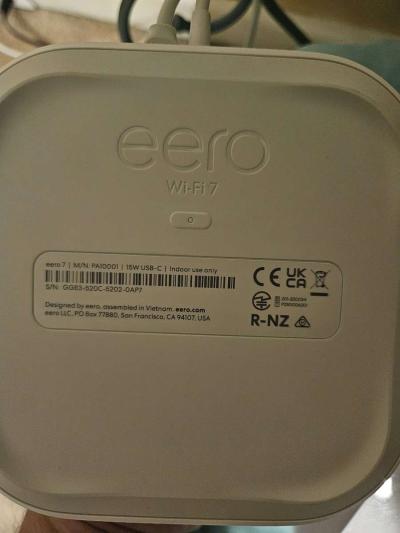 Eero 7 DuelBand Mesh wifi router 2 pack - Thumbnail 2