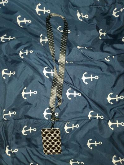 Chanel monogram lanyard ID holder - Thumbnail 2