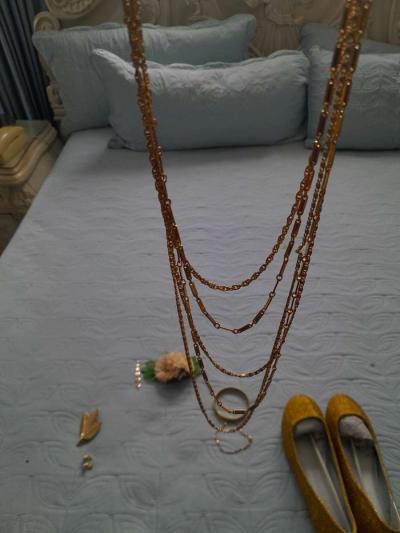 Bundle formal prom gown shoes and accessories - Thumbnail 3