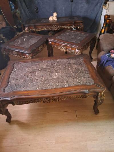 Livingroom Set of 4 Tables