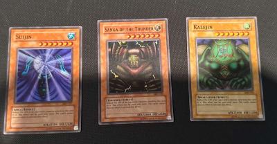 YuGiOh Metal Raiders Gate Guardian Trio  Suijin Sanga  Kaze - Thumbnail 1