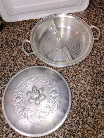 1950s Everlast hand forged aluminum casserole dish - Thumbnail 3