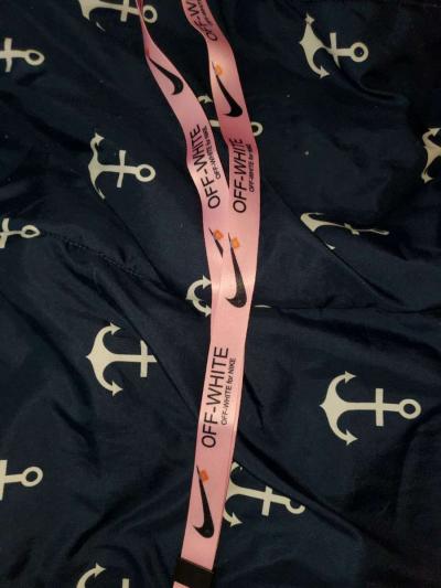Offwhite monogram lanyard ID holder - Thumbnail 2