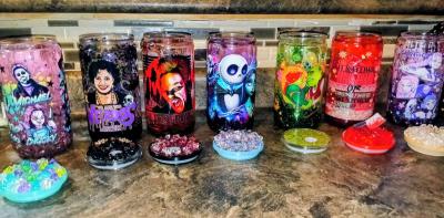 Stranger things Snowglobe tumblers - Thumbnail 4