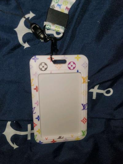 Multicolor Patterned Lanyard with By Louis Vuitton - Thumbnail 4