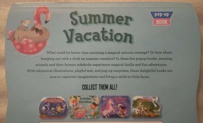 Summer Vacation A pop up book - Thumbnail 2